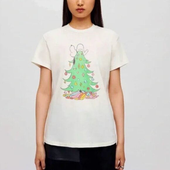 RE/DONE Snoopy Presents Vintage White 70's Tee Shirt - Picture 1 of 3